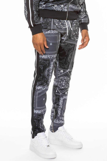 Paisley Bandana Print Sweatpants - Purcell's Clothing Company