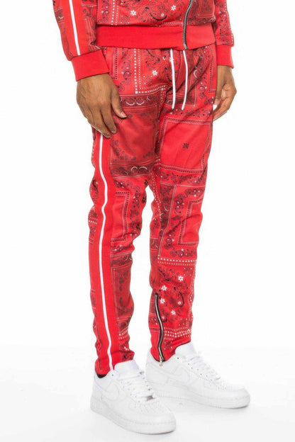 Paisley Bandana Print Sweatpants - Purcell's Clothing Company