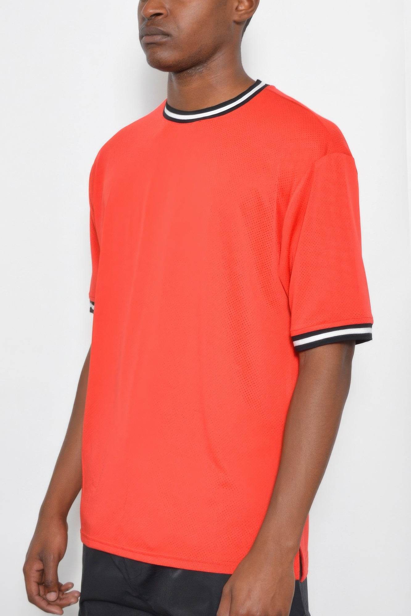 Micromesh Round Neck Tshirt - Purcell's Clothing Company