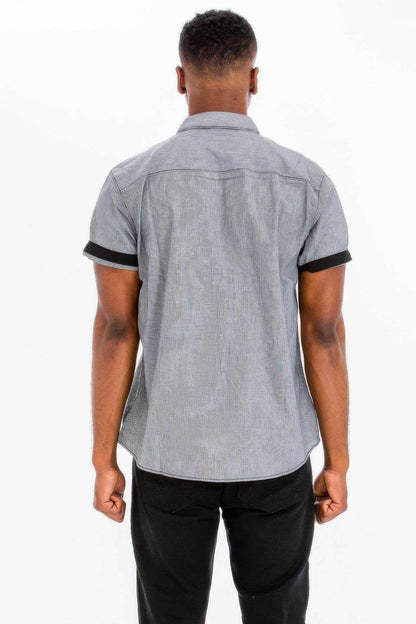 Casual Short Sleeve Solid Shirts - Purcell's Clothing Company