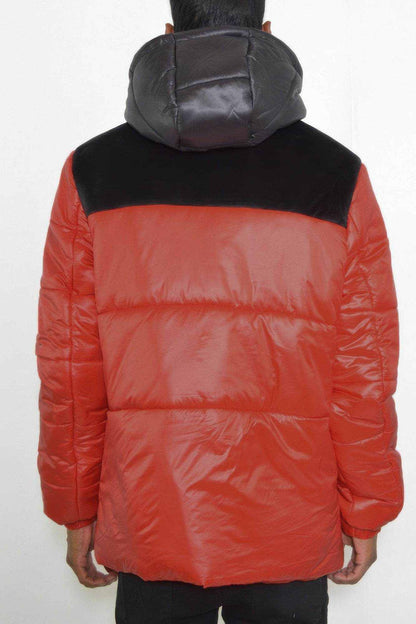 Mens Padded Buffle Puffer Jacket - Purcell's Clothing Company
