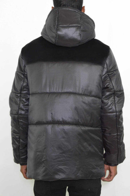 Mens Padded Buffle Puffer Jacket - Purcell's Clothing Company