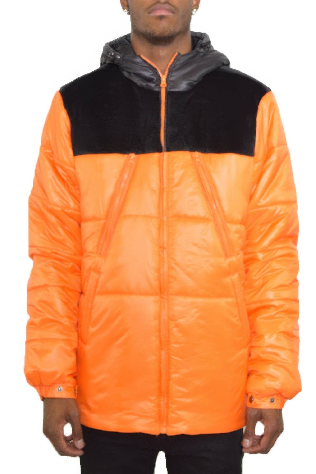 Mens Padded Buffle Puffer Jacket - Purcell's Clothing Company