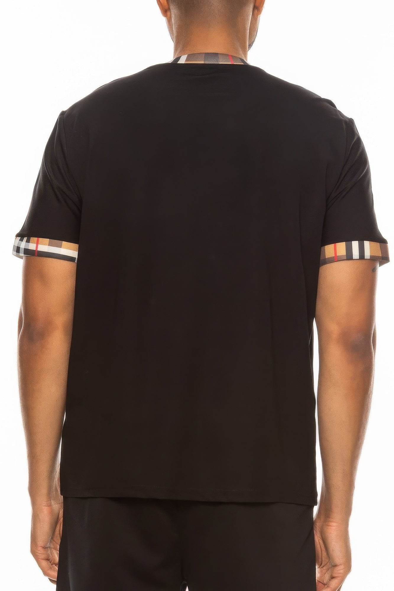 Checkered Short Sleeve Tee - Purcell's Clothing Company