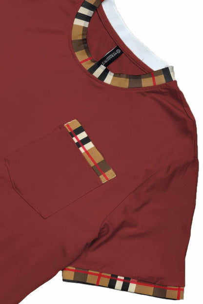 Checkered Short Sleeve Tee - Purcell's Clothing Company