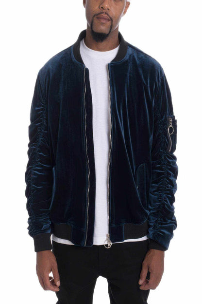 Men's Casual Slim Fit Bomber Jacket - Purcell's Clothing Company