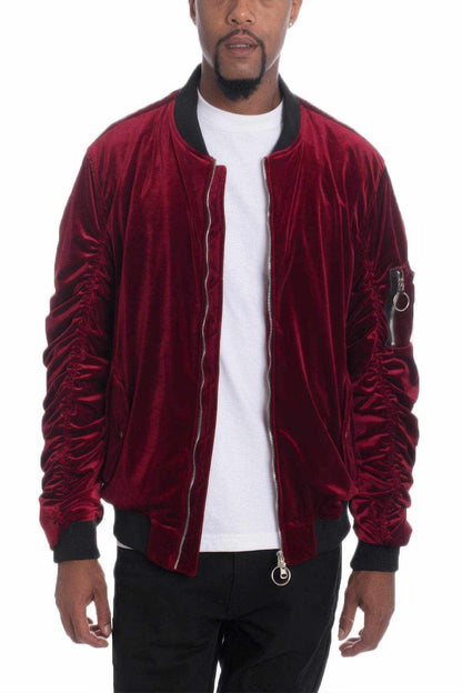Men's Casual Slim Fit Bomber Jacket - Purcell's Clothing Company