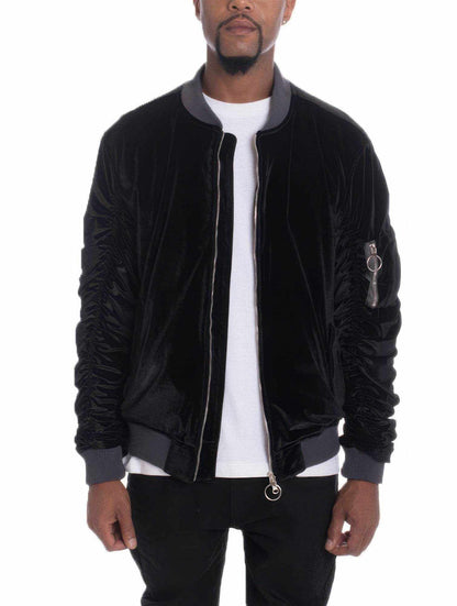 Men's Casual Slim Fit Bomber Jacket - Purcell's Clothing Company