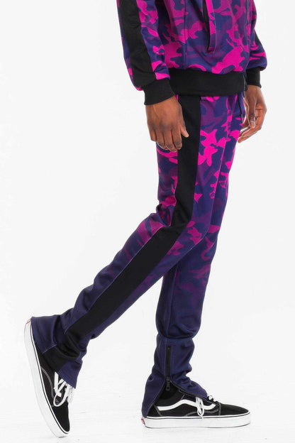 Mens Camo Ombre Print Track Pants - Purcell's Clothing Company