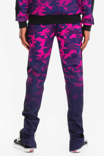 Mens Camo Ombre Print Track Pants - Purcell's Clothing Company