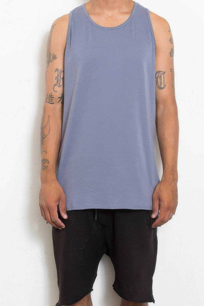 Hi Lo Plain Tank Top - Purcell's Clothing Company