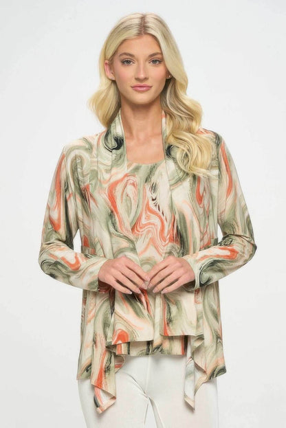 Mid Cut Print Jacket - Purcell's Clothing Company