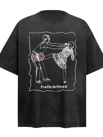 Men's Graphic Round Neck Short Sleeve T-Shirt - Purcell's Clothing Company