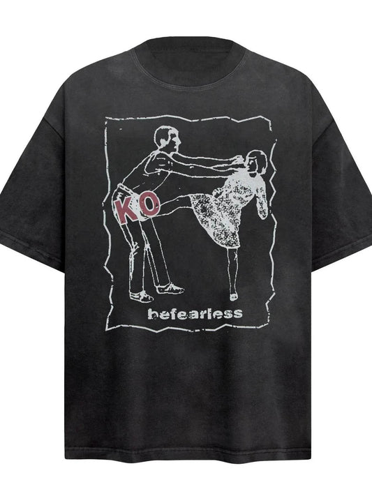 Men's Graphic Round Neck Short Sleeve T-Shirt - Purcell's Clothing Company