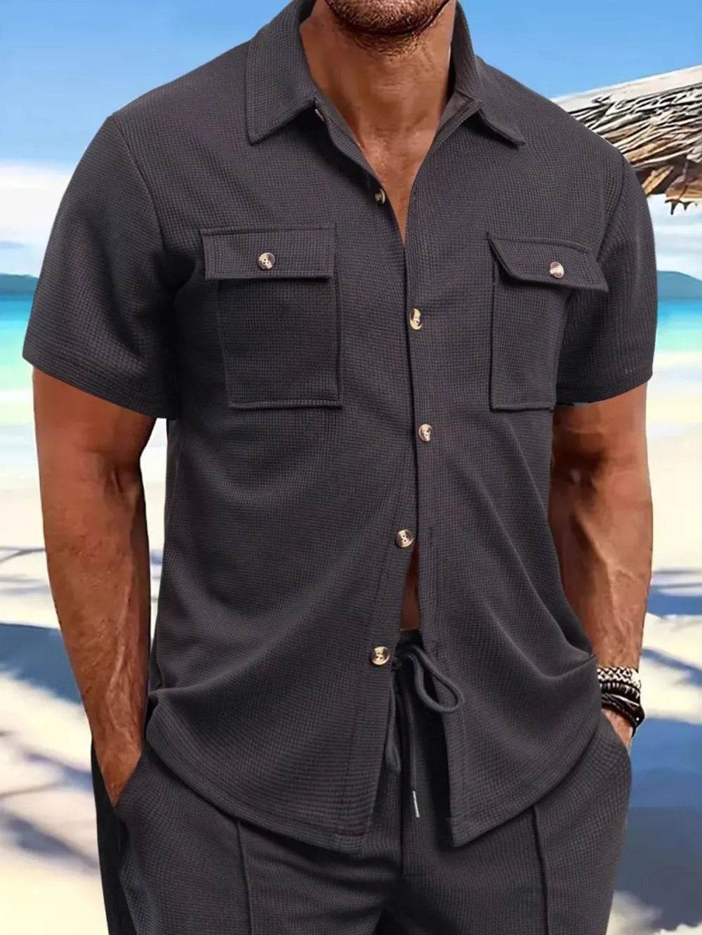 Button Down Short Sleeve Shirt - Purcell's Clothing Company