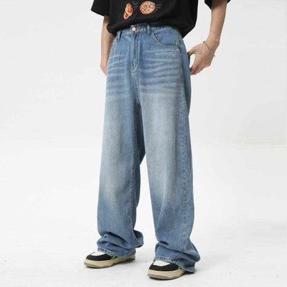 Men's Washed Straight Jeans - Purcell's Clothing Company