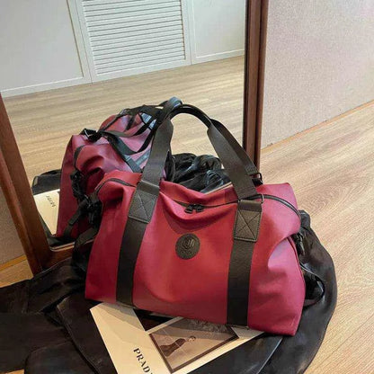 Oxford Cloth Travel Handbag - Purcell's Clothing Company