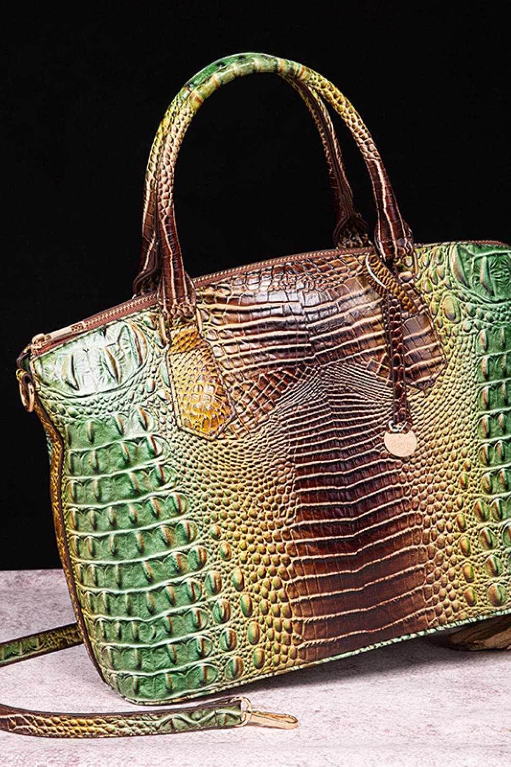 Gradient PU Leather Handbag - Purcell's Clothing Company