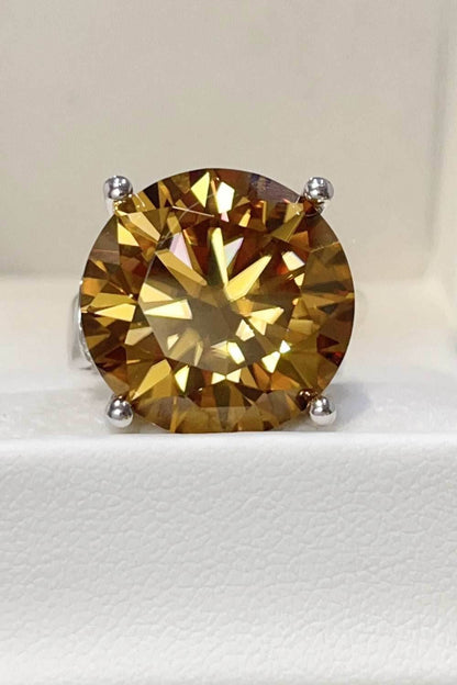 20 Carat Moissanite 925 Sterling Silver Ring - Purcell's Clothing Company