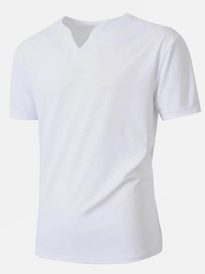 Men's Solid Color Short Sleeve T-Shirt - Purcell's Clothing Company