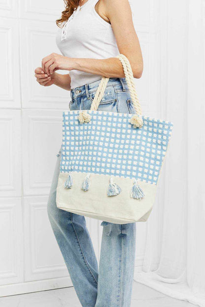 Justin Taylor Picnic Date Tassel Tote Bag - Purcell's Clothing Company