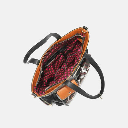 Nicole Lee USA Geometric Pattern Tote Bag - Purcell's Clothing Company