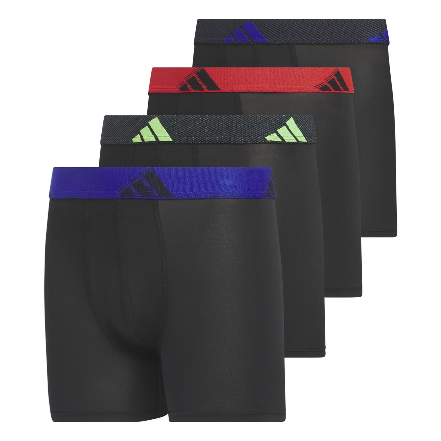 Adidas Athletic Fit Microfiber Boxer Brief (4 - Pack) - Purcell's Clothing Company - 