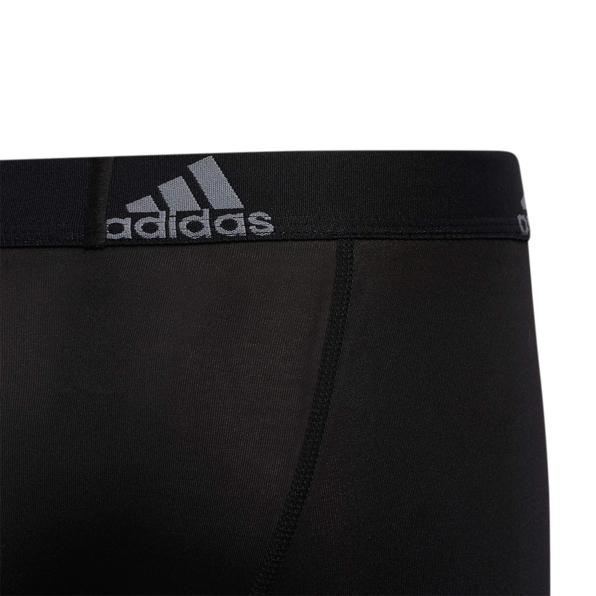 Adidas Athletic Fit Microfiber Boxer Brief (4 - Pack) - Purcell's Clothing Company - 