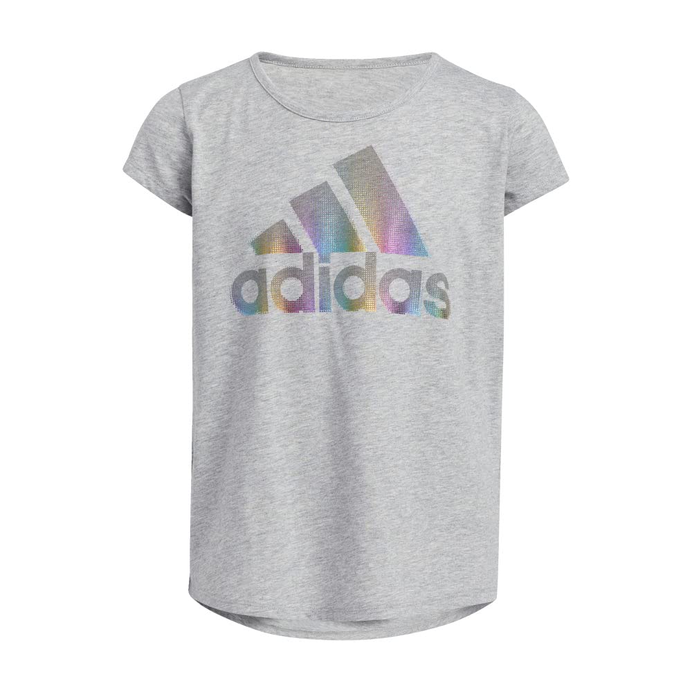 adidas Girls' Short Sleeve Cotton Essential T-Shirt Top - Purcell's Clothing Company - 