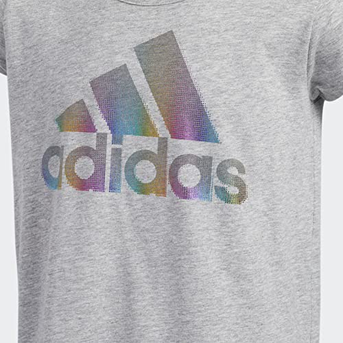 adidas Girls' Short Sleeve Cotton Essential T-Shirt Top - Purcell's Clothing Company - 