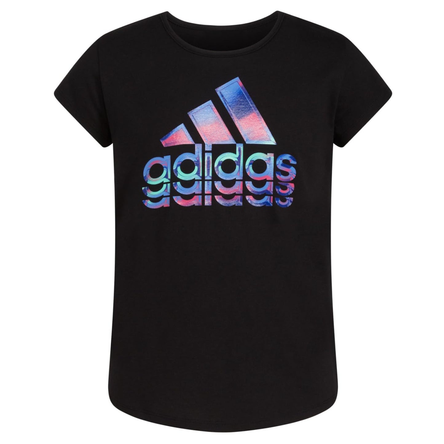 adidas Girls' Short Sleeve Cotton Essential T-Shirt Top - Purcell's Clothing Company - 