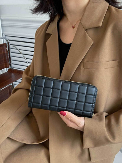 PU Leather Solid Color Wallet - Purcell's Clothing Company