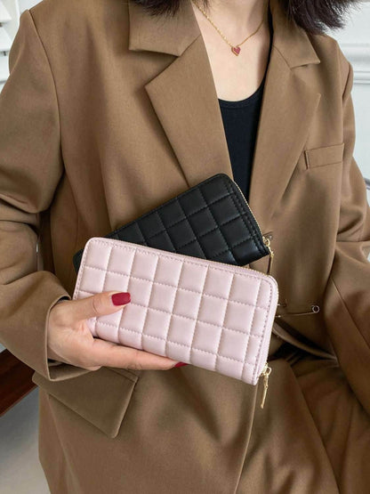 PU Leather Solid Color Wallet - Purcell's Clothing Company