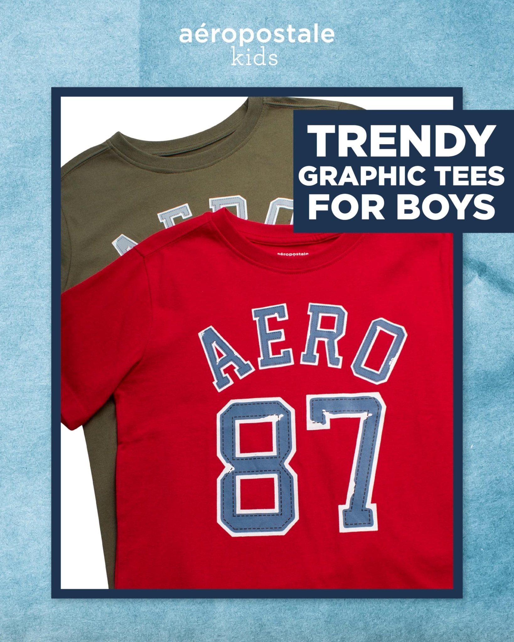 AEROPOSTALE (2 - Pack) Graphic Tee Short Sleeve - Purcell's Clothing Company - 