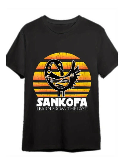 Sankofa Graphic Print Tee - Purcell's Clothing Company