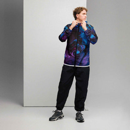 Men’s Galaxy Colored Windbreaker - Purcell's Clothing Company