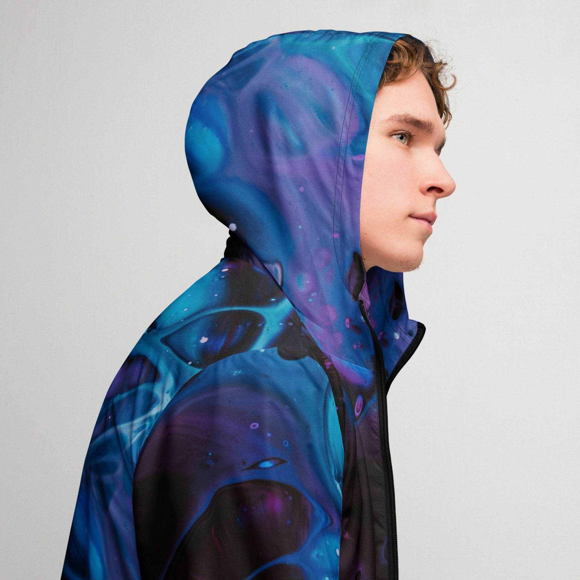 Men’s Galaxy Colored Windbreaker - Purcell's Clothing Company