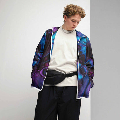 Men’s Galaxy Colored Windbreaker - Purcell's Clothing Company