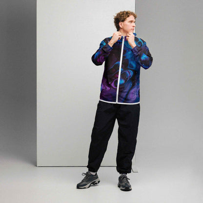 Men’s Galaxy Colored Windbreaker - Purcell's Clothing Company