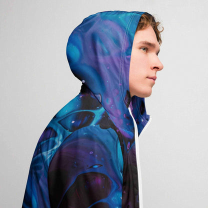 Men’s Galaxy Colored Windbreaker - Purcell's Clothing Company