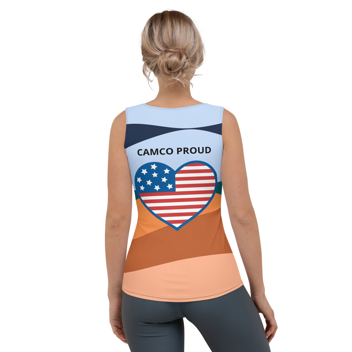 CAMCO PROUD Sublimation Cut & Sew Tank Top