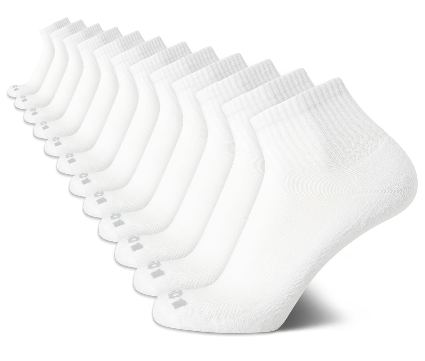 AND1 Quarter Socks (12 Pack) - Purcell's Clothing Company - 