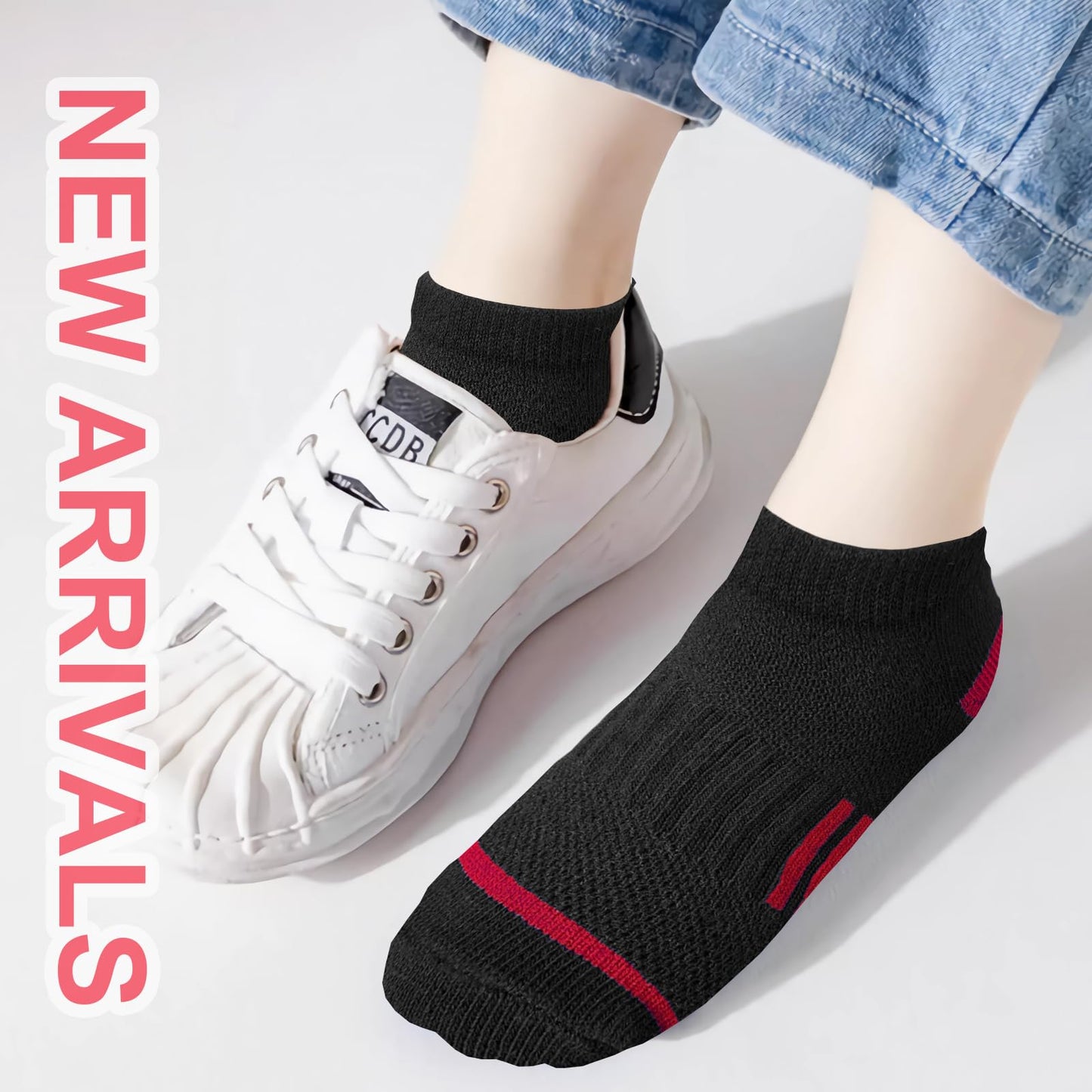 Ankle Athletic Socks (12 Pair) - Purcell's Clothing Company - 