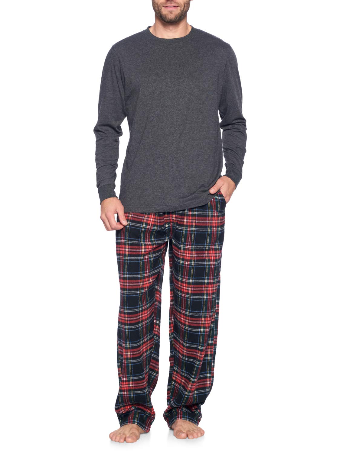 Ashford & Brooks Flannel Pj Set - Purcell's Clothing Company - 