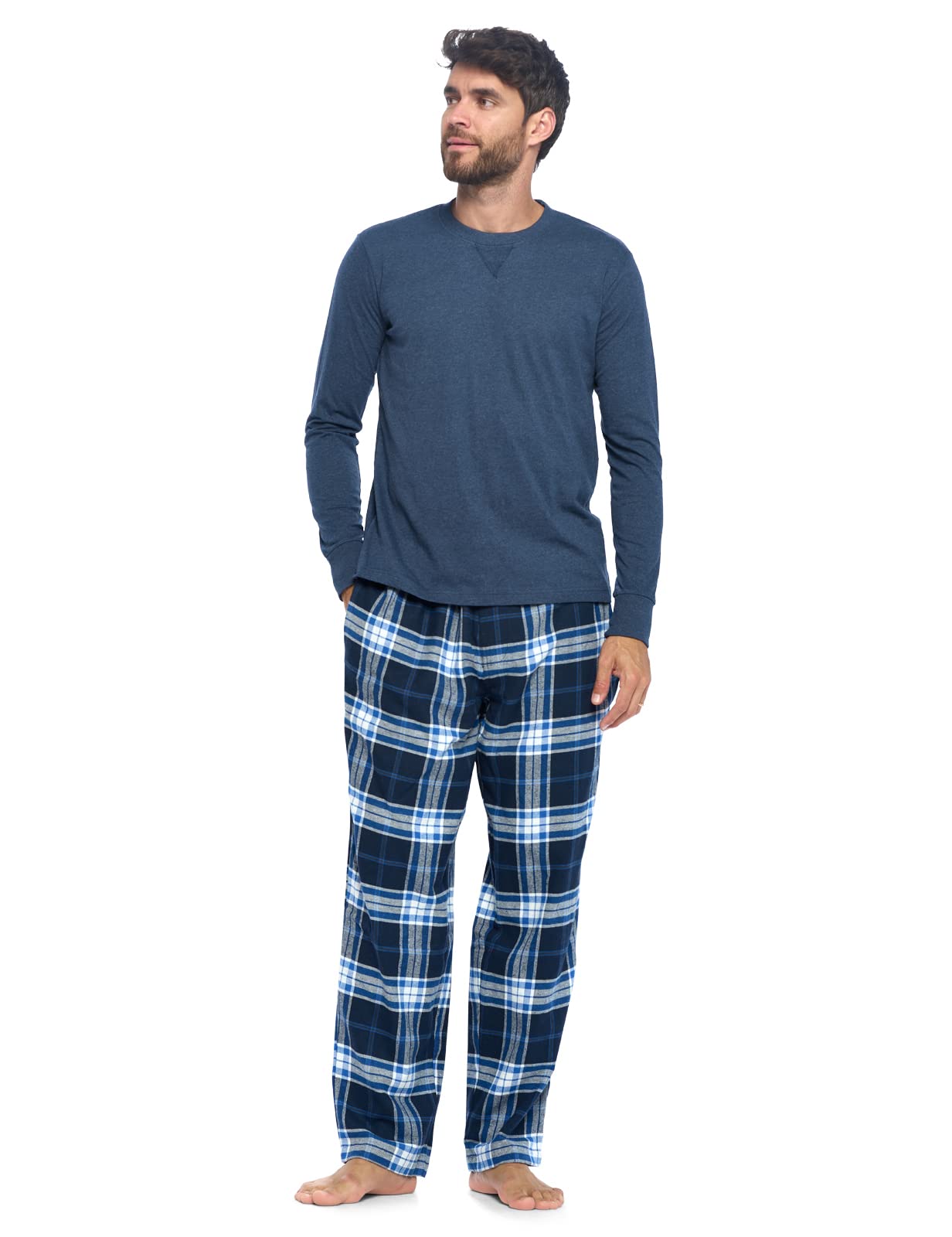 Ashford & Brooks Flannel Pj Set - Purcell's Clothing Company - 