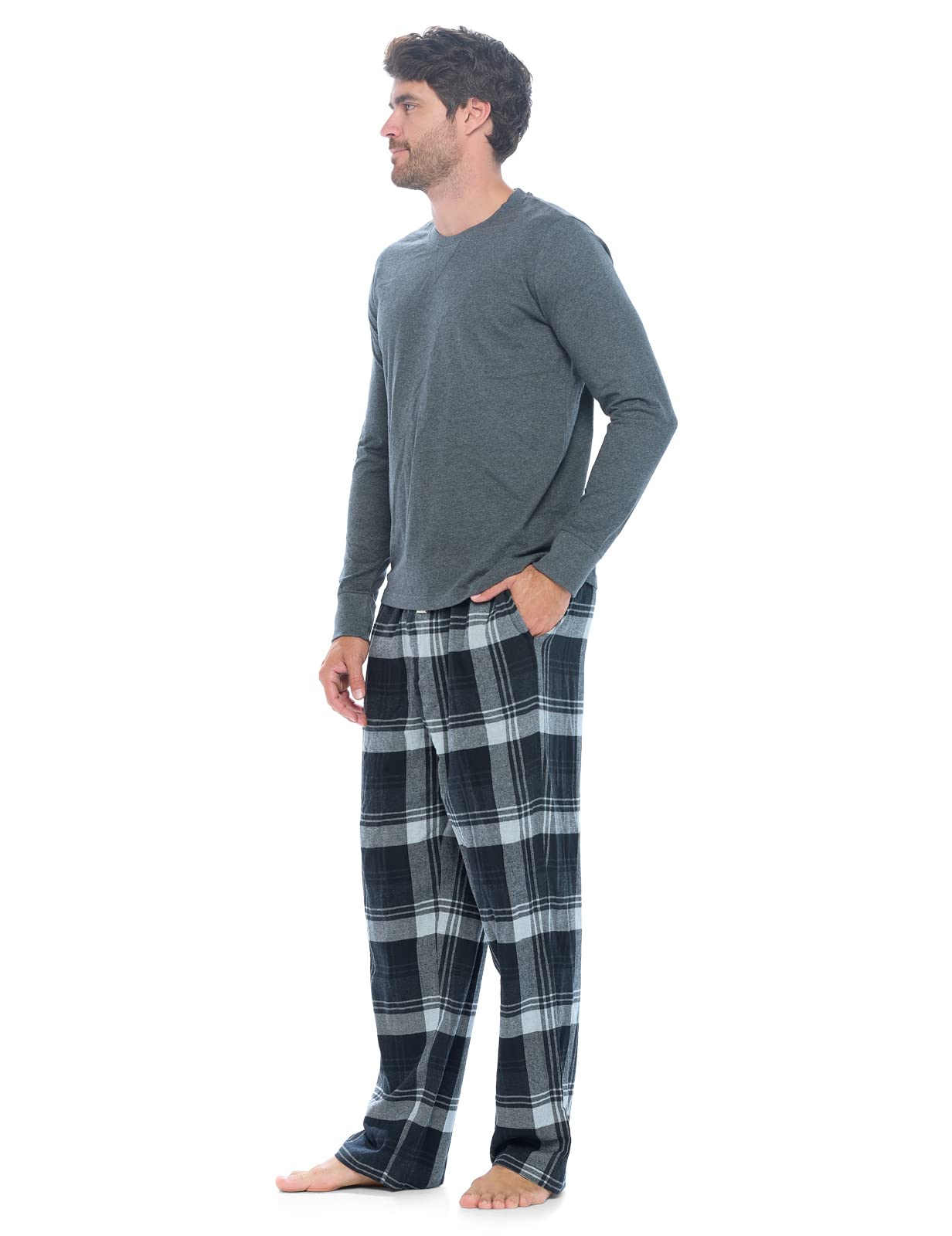 Ashford & Brooks Flannel Pj Set - Purcell's Clothing Company - 