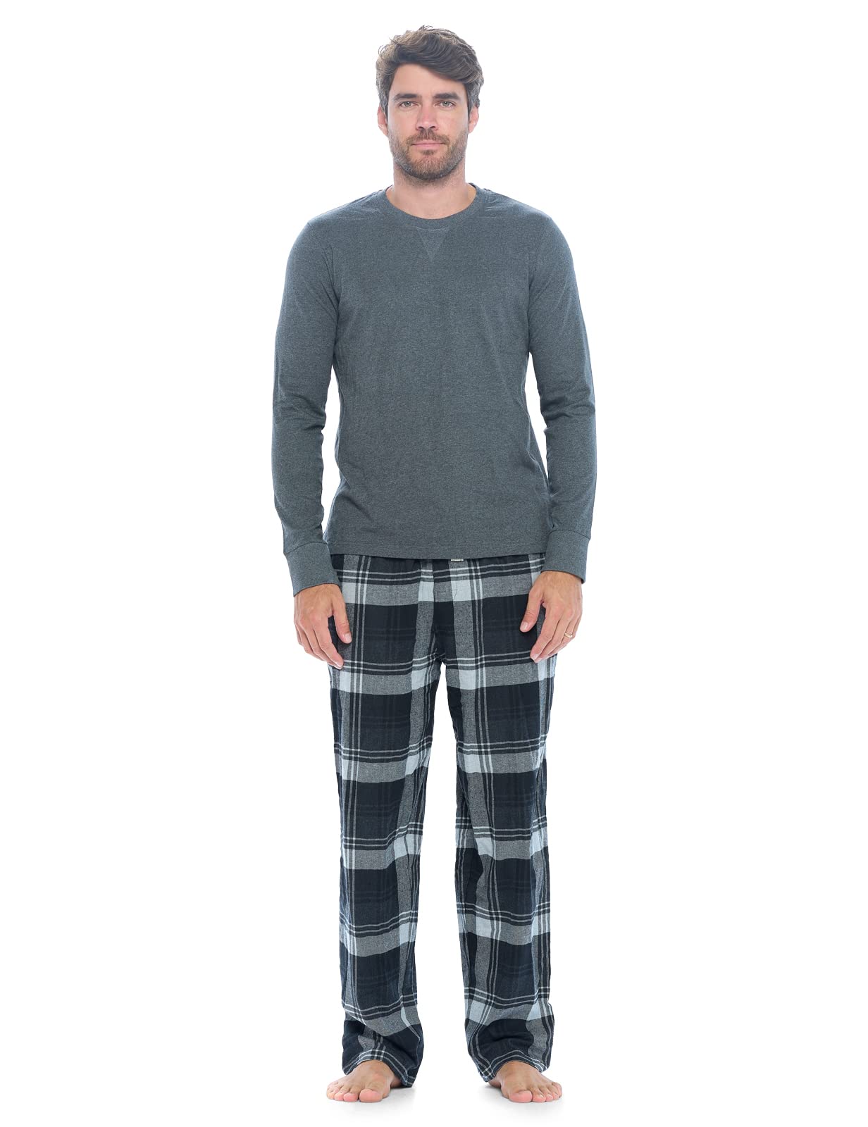 Ashford & Brooks Flannel Pj Set - Purcell's Clothing Company - 