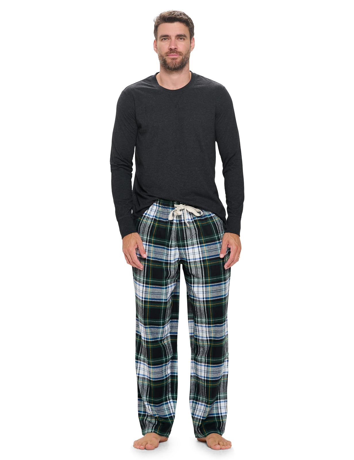 Ashford & Brooks Flannel Pj Set - Purcell's Clothing Company - 