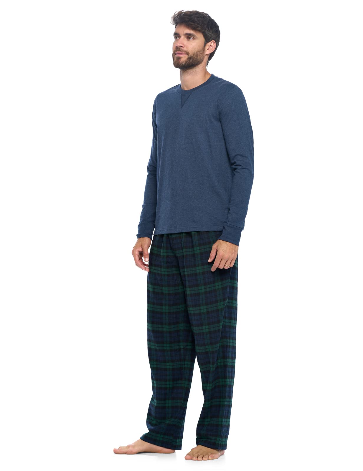 Ashford & Brooks Flannel Pj Set - Purcell's Clothing Company - 