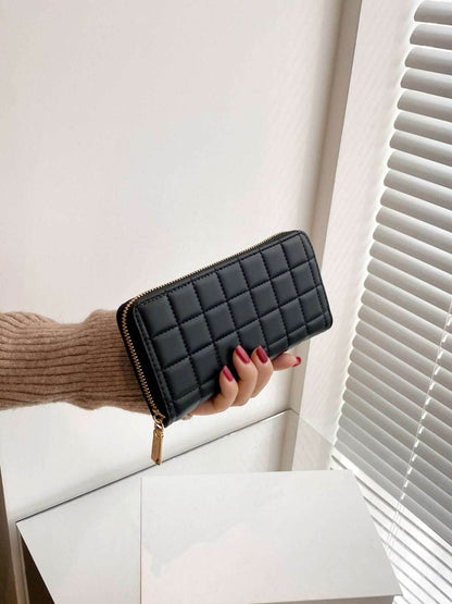 PU Leather Solid Color Wallet - Purcell's Clothing Company